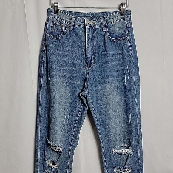 🖤5/$20🖤 SHEIN.. highwaisted, distressed jeans.. - Picture 4 of 15